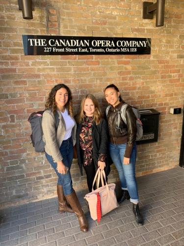 Internship at Canadian Opera Company and Against the Grain Opera 2019